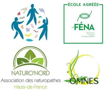OMNES naturonord naturopathe des hautes de France école de naturopathie de Lille euronature fédération des naturopathes lafena logo 400